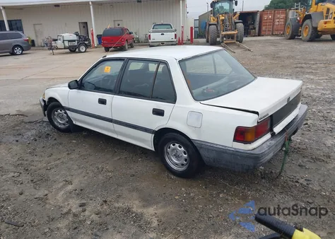 1988 Honda Civic Dx from USA, damaged, VIN 1HGED3648JA001481